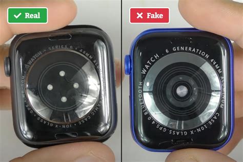 how to tell a fake apple watch series 6|is apple watch a fake.